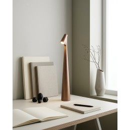 Lampka biurkowa / ogrodowa SHP SLIM       brązowa