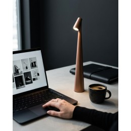 Lampka biurkowa / ogrodowa SHP SLIM       brązowa