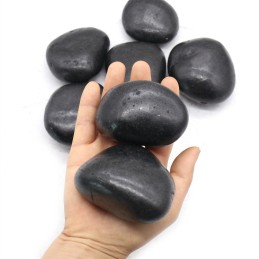Kamień OTOCZAK 5-8 cm 20 kg polerowany    czarny