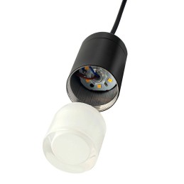 MOOSEE lampa wisząca FLUSSO 4 czarna