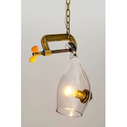 MOOSEE lampa wisząca VICE mosiądz