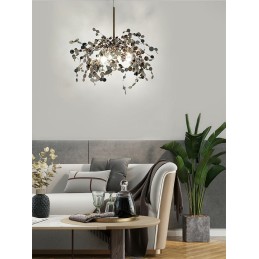 MOOSEE lampa wisząca MONETE SINGLE chrom