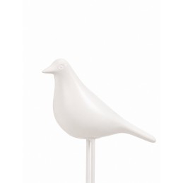 Zestaw 2 dekoracji SHP BIRDY biała