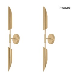 MOOSEE zestaw 2 lamp ściennych LOCCA      złoty