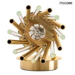 MOOSEE zestaw 2 lamp ściennych LORENZO    złoty