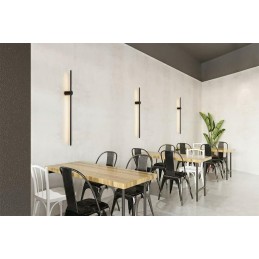 MOOSEE zestaw 2 lamp ściennych OMBRE 100  czarny