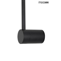 MOOSEE zestaw 2 lamp ściennych OMBRE 60   czarny