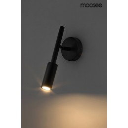 MOOSEE zestaw 2 lamp ściennych PRISMA     czarny