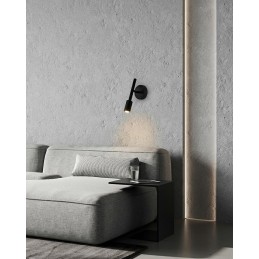 MOOSEE zestaw 2 lamp ściennych PRISMA     czarny