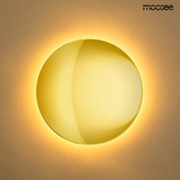 MOOSEE zestaw 2 lamp ściennych SHADOW     SUN 25 złoty