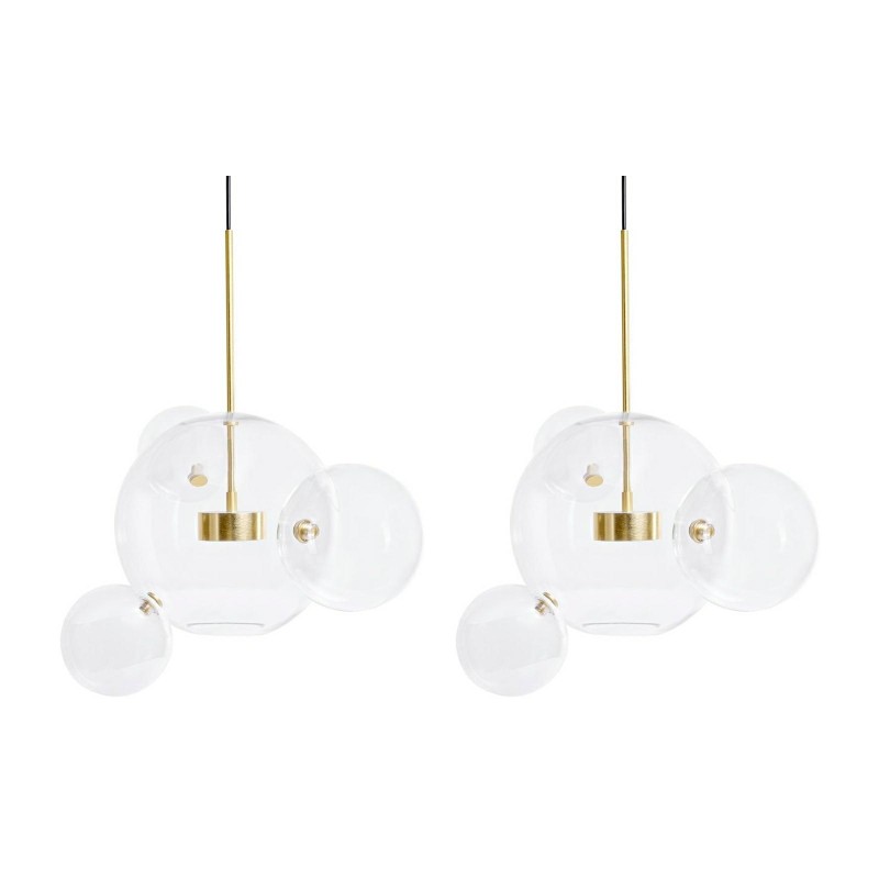 MOOSEE zestaw 2 lamp wiszących CAPRI 4    złoty