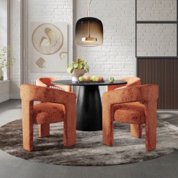 Leith LET71BS Krzesło tapicerowane