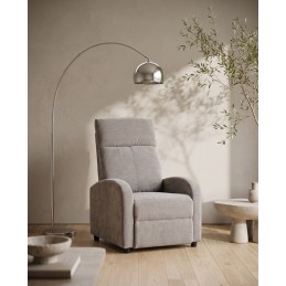 Fotel RELAX PREMIUM jasny szary