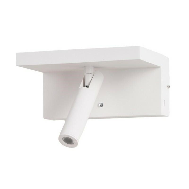 AZZARDO lampa ścienna HYLLA WALL NFC      CHARGER biała