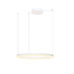 AZZARDO lampa wisząca HALO 80 biała