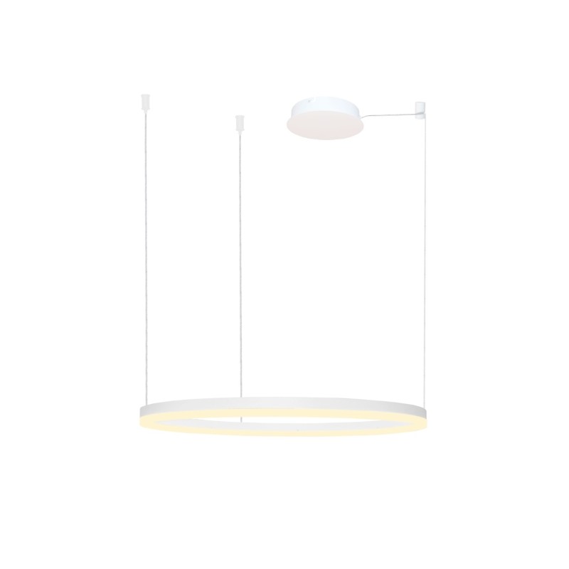 AZZARDO lampa wisząca HALO 100 biała