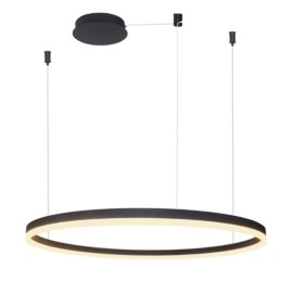 AZZARDO lampa wisząca HALO 100 czarna
