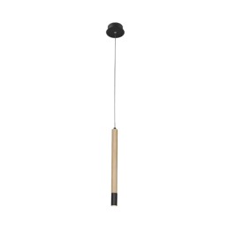 AZZARDO lampa wisząca IZOLDA 1 brązowa    / drewno