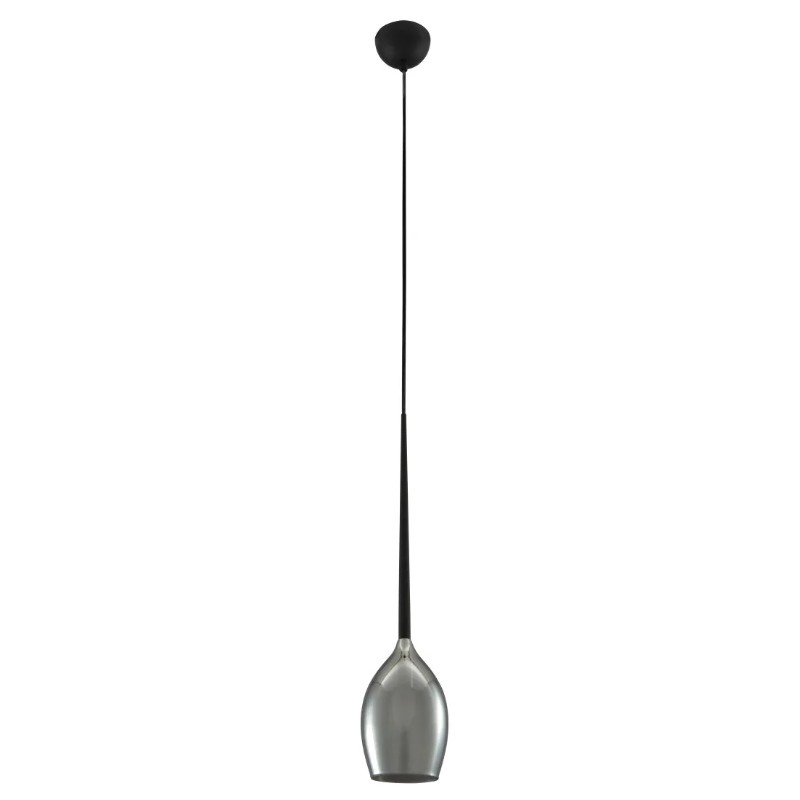 AZZARDO lampa wisząca IZZA 1 szara