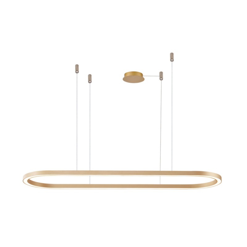 AZZARDO lampa wisząca ELENA 150 DIMM      złota