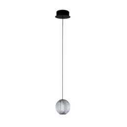 AZZARDO lampa wisząca EDEM 1 czarna