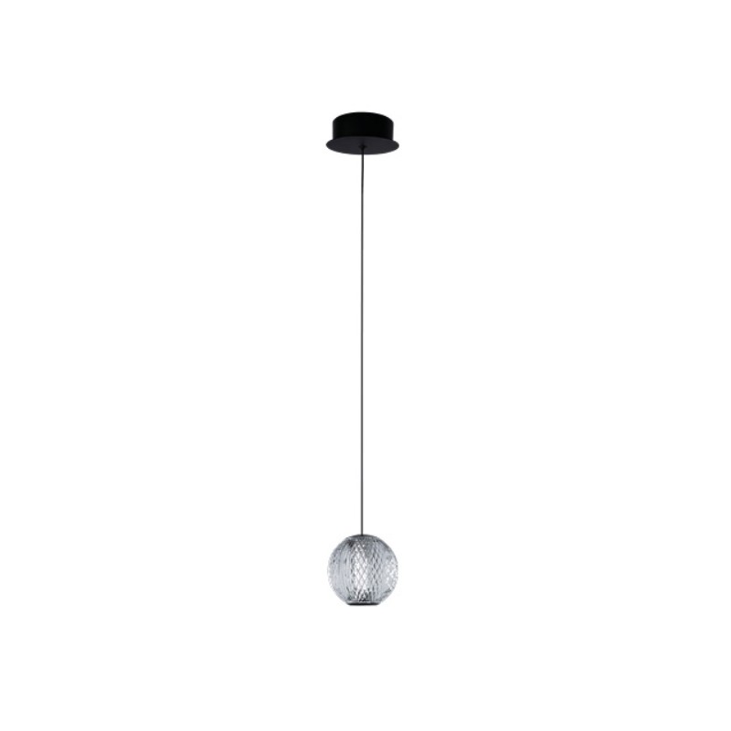 AZZARDO lampa wisząca EDEM 1 czarna
