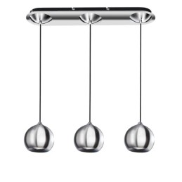AZZARDO lampa wisząca GULIA 3 chrom