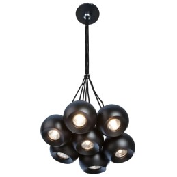 AZZARDO lampa wisząca GULIA 7 czarna