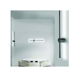 AZZARDO lampa ścienna GRAZIANO WALL 55    czarna