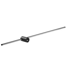 AZZARDO lampa ścienna GRAZIANO WALL 100   czarna