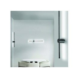 AZZARDO lampa ścienna GRAZIANO WALL 100   czarna