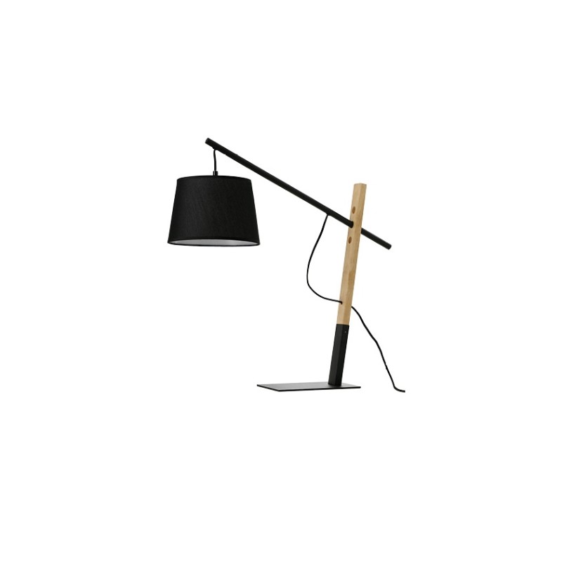 AZZARDO lampa biurkowa GARDA TABLE        czarna