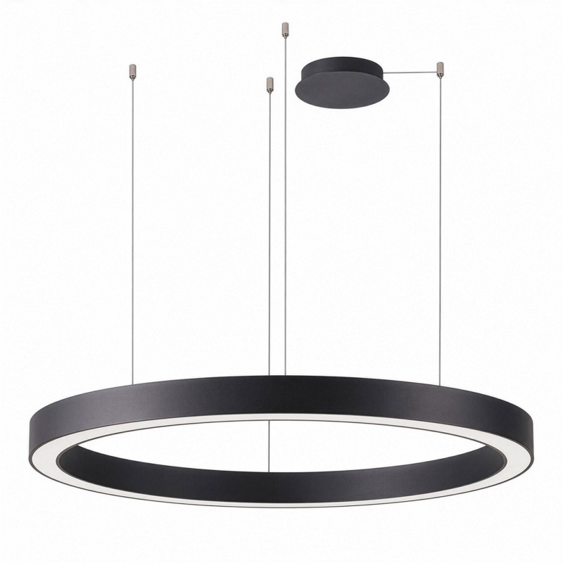 AZZARDO lampa wisząca MARCO 120 CCT       z pilotem czarna