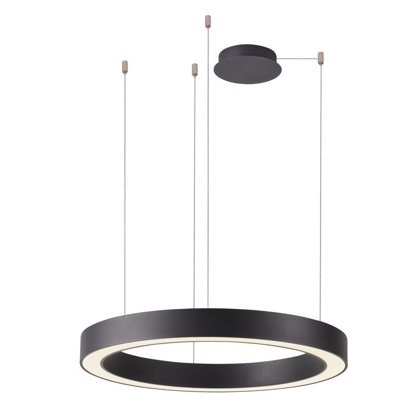 AZZARDO lampa wisząca MARCO 60 CCT        z pilotem czarna