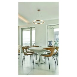 AZZARDO lampa wisząca MARCO 60 CCT        z pilotem złota