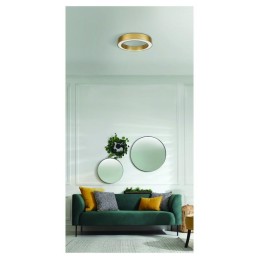 AZZARDO lampa sufitowa / plafon MARCO     TOP 40 3000K złota