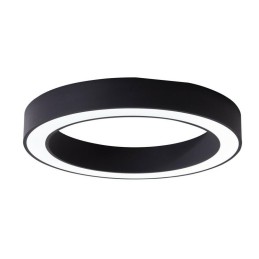 AZZARDO lampa sufitowa / plafon MARCO     TOP 60 CCT z pilotem czarna