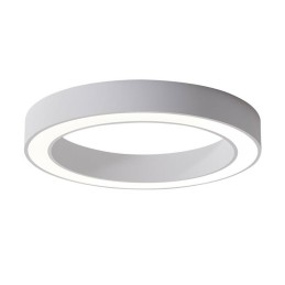 AZZARDO lampa sufitowa / plafon MARCO     TOP 60 CCT z pilotem biała