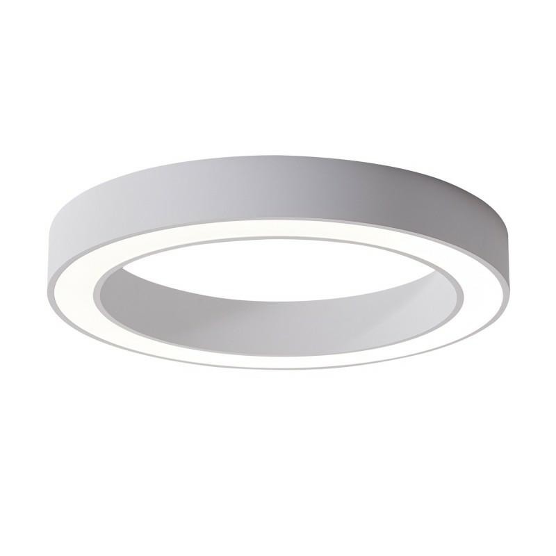 AZZARDO lampa sufitowa / plafon MARCO     TOP 60 CCT z pilotem biała
