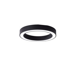 AZZARDO lampa sufitowa / plafon MARCO     TOP 100 CCT z pilotem czarna