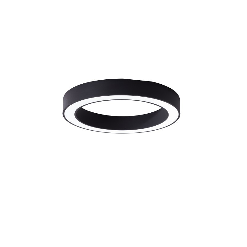 AZZARDO lampa sufitowa / plafon MARCO     TOP 100 CCT z pilotem czarna
