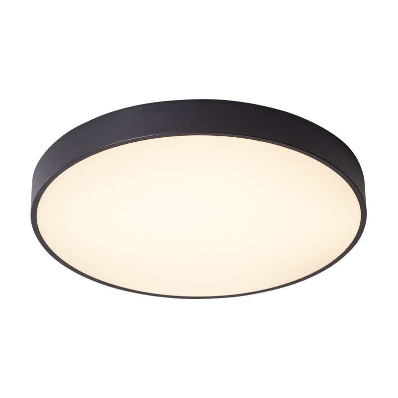 AZZARDO lampa sufitowa / plafon MARCELLO  TOP 80 CCT SWITCH czarna