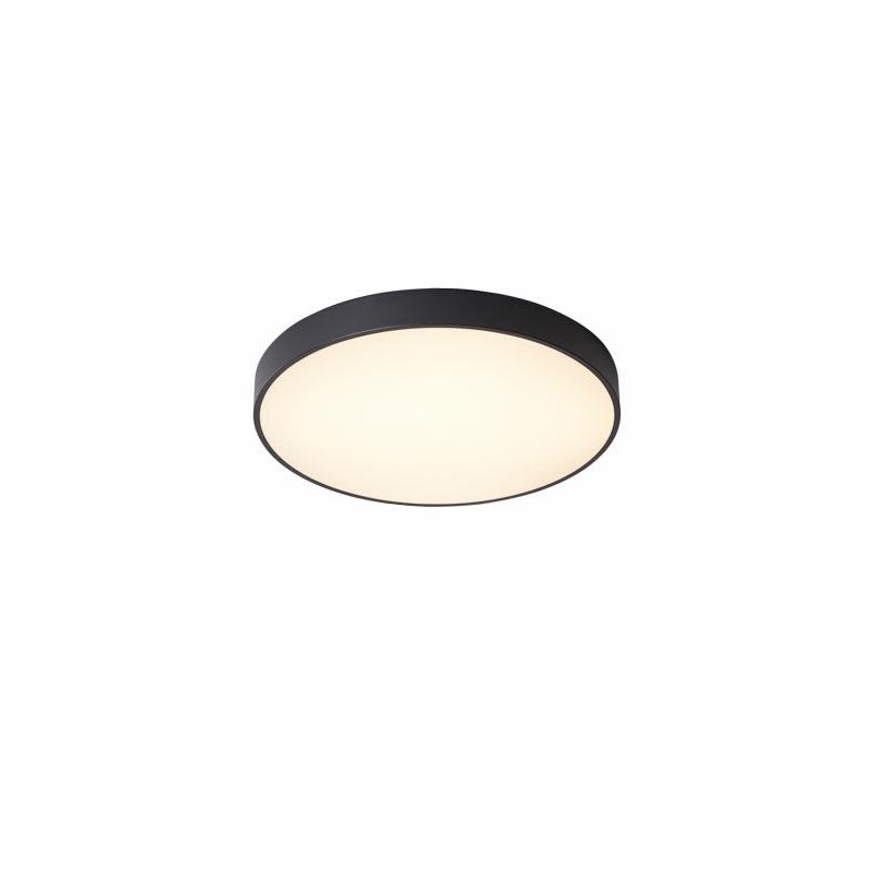 AZZARDO lampa sufitowa / plafon MARCELLO  TOP 60 CCT SWITCH czarna