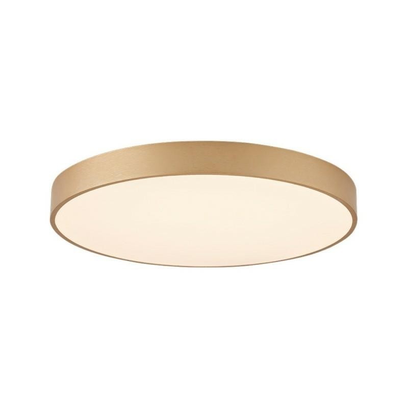 AZZARDO lampa sufitowa / plafon MARCELLO  TOP 60 CCT SWITCH złota
