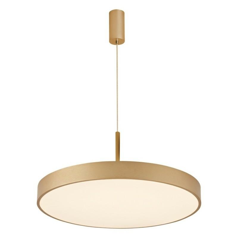 AZZARDO lampa wisząca MARCELLO 60 CCT     z pilotem złota