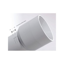 AZZARDO lampa ścienna LUMI FLEX biała