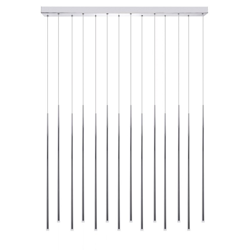 AZZARDO lampa wisząca LOUISE 14           chromowana