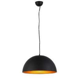 AZZARDO lampa wisząca MODENA 40 czarna    / złota