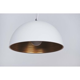 AZZARDO lampa wisząca MODENA 40 biała /   złota