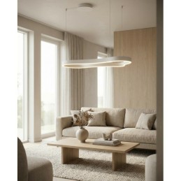 AZZARDO lampa wisząca MIRABELLA 120       3000K DIMM biała